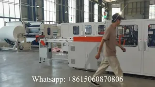 Fully automatic tissue paper making machine production line