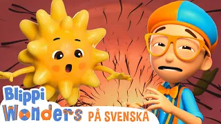 Blippi Svenska | Blippi och den stora nysningen! | pedagogiska videor för barn