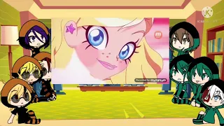 deku squad  and  bakusquad react to  lolirock  tranformation part 1