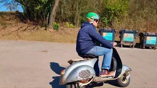 Vespa VB1, Wideframe, 1958