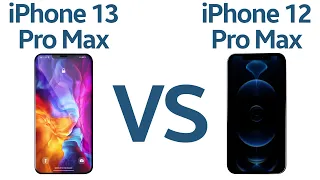 iPhone 13 Pro Max vs iPhone 12 Pro Max