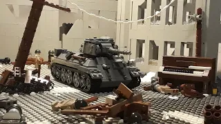 Unfinished LEGO Battle of Stalingrad Crossroads