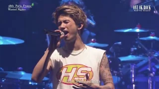 20190526 ONE OK ROCK - Wasted Nights Paris, France La Seine Musicale