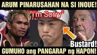 Bob Arum PINARUSAHAN na si Inoue! Hapon GUMUHO na ang PANGARAP!