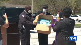 Vietnamese group donates masks to first responders in hardest hit part in St. Louis County