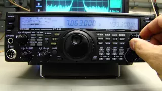Yaesu FT-847 All Band - All Mode Transceiver Test - ALPHA TELECOM