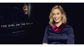 Emily Blunt and her 30-second summary of The Girl On The Train!