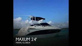 [UNAVAILABLE] Used 2007 Maxum 2400 SE Sport Cruiser in Miami, Florida