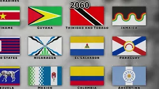 Future Flags of All Countries in the Americas (2024 - 2250)