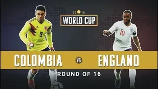 England vs Colombia Full Highlights (Full Penalty Shootout) - Fans POV