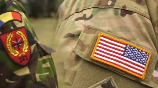 U.S. troops on deployment in Romania