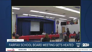 Fairfax School Board Meeting Becomes Heated