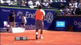 Nadal | Amazing Shot | Bareclona 2012