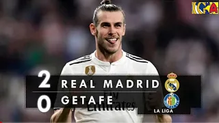 Real Madrid VS Getafe 2-0 (La Liga 8-19-18)