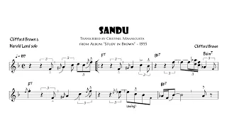 Clifford Brown, Harold Land - Sandu (transcription)