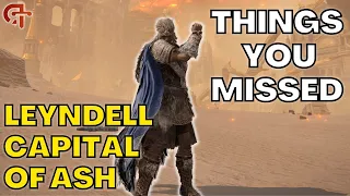 The TOP Things You Missed in LEYNDELL, THE CAPITAL OF ASH - Elden Ring Guide/Tutorial