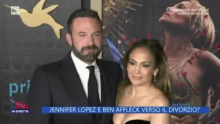 Jennifer Lopez e Ben Affleck verso il divorzio? - La Vita in diretta 29/05/2024