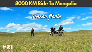 THIS IS IT. 8000 KM Solo Ride to MONGOLIA | EP 21 #silkroadtrip