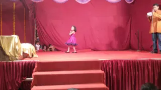 Saat samundar paar dance by 5yr old Nitya Amit Achari