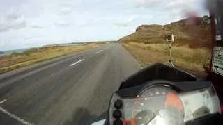 KTM Superduke Jersey Sprint Crash September 2012