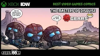 The Masters Of Disguise Gears Pop Comics Gulutoons