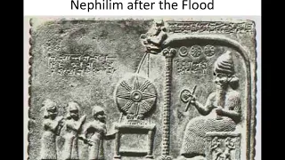 Elohim pt. 3: Nephilim after the Flood