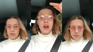 Millie Bobby Brown |  Instagram Live Stream | November 8, 2018 #MillieBobbyBrown