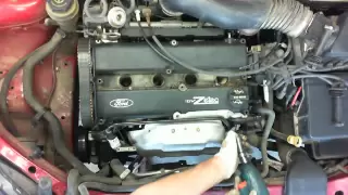 Ford Zetec 2.0 liter timing belt replacement Part I HD