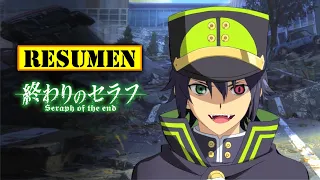 🔺 Owari no Seraph TEMPORADA 1 y 2 | RESUMEN ANIME en 26 Minutos | HUMANOS L0COS vs VAMPIROS L0COS