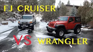 FJ Cruiser vs Wrangler - Which Should you Buy?