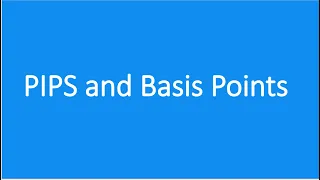 What is PIPS| What is a Basis Point| BPS| Percentage in Points|