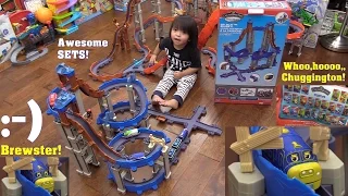 Toy Review Channel: Chuggington Stacktrack Stone Quarry Set Unboxing & Playtime