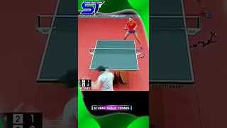 Topspin Hina Hayata 🆚 Great Block Bernadette Szőcs #pingpong #tabletennis #shorts