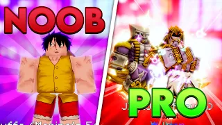 Going From *NOOB* To *PRO* In Anime Adventures EP1