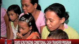 DSWD looking into conditional cash transfer program