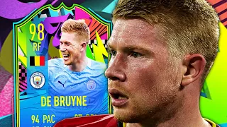 COMPLETE MIDFIELDER! ⚽ 98 SUMMER STARS DE BRUYNE PLAYER REVIEW - FIFA 21 ULTIMATE TEAM