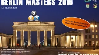 Finaltag Berlin Masters 2016 Liveübertragung by TOUCH - German Tour & REELIVE