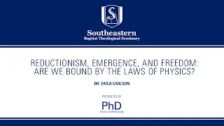 Reductionism, Emergence, and Freedom:  Are we bound by the laws of physics? | Erica Carlson | PhD