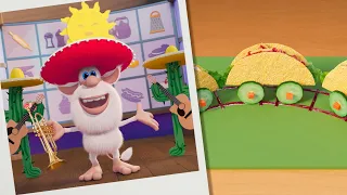 Booba 🌮 Yemek Yapboz: Tacos tarifi 🚂 Bölüm 23 - Çocuklar için komik karikatürler - BOOBA ToonsTV