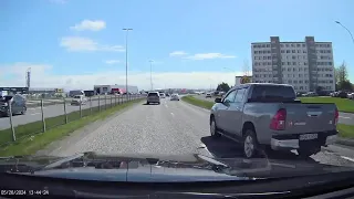 Driving in Reykjavik