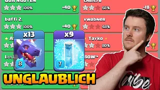 3 Sterne Taktik auf Rh 13 | Drachen + Frost = Einfach + Stark | Clash of Clans deutsch