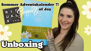 Summer of Joy 🌞 Kalender 2023 | RITUALS Unboxing