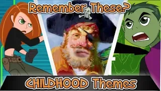 CHILDHOOD THEMES - DISNEY/NICK/CARTOON NETWORK -Remember THEM? - FINISH THE LYRICS(Animated) p.2