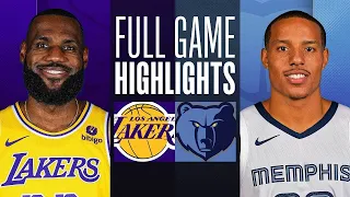 Los Angeles Lakers vs. Memphis Grizzlies Full Game Highlights | March 27, 2024 NBA Season