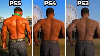 PS5 vs PS4 vs PS3 Gameplay Comparison ft. GTA 5