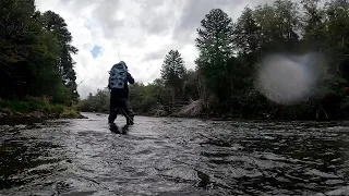 PESCA CON MOSCA EN JUNIN DE LOS ANDES