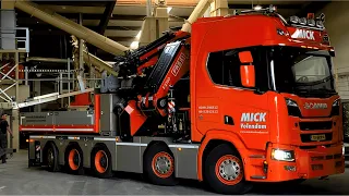 Scania R650 V8 + Fassi F2150RA Crane | Mick Volendam Groep