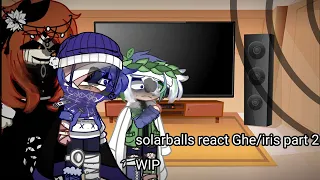 solarballs react to ghe/iris part 2 || storyline begging|| solarballs || gacha || WIP