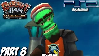 Ratchet and Clank: Up Your Arsenal Gameplay Walkthrough Part 8 - Obani Gemini - PS2 Lets Play