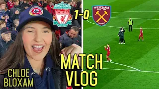 Nunez's First LFC Goal At Anfield & Alisson Penalty Save! | Liverpool 1 0 West Ham | Matchday Vlog
